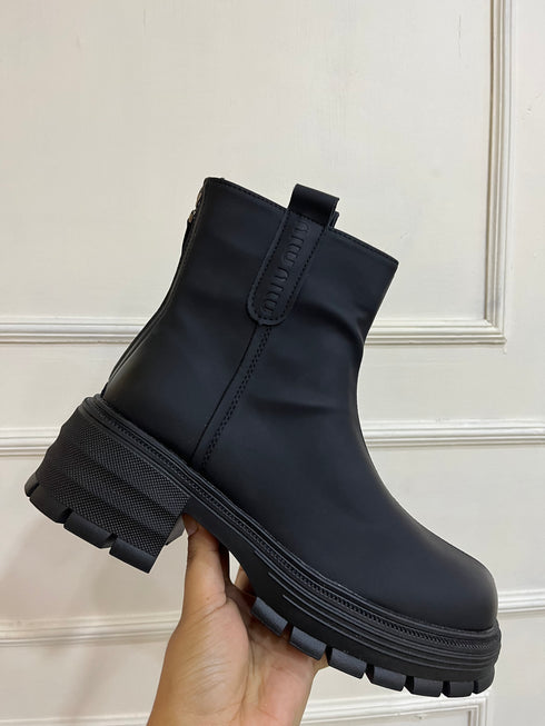 Women Trendy Chucky Ankle Platform Boots